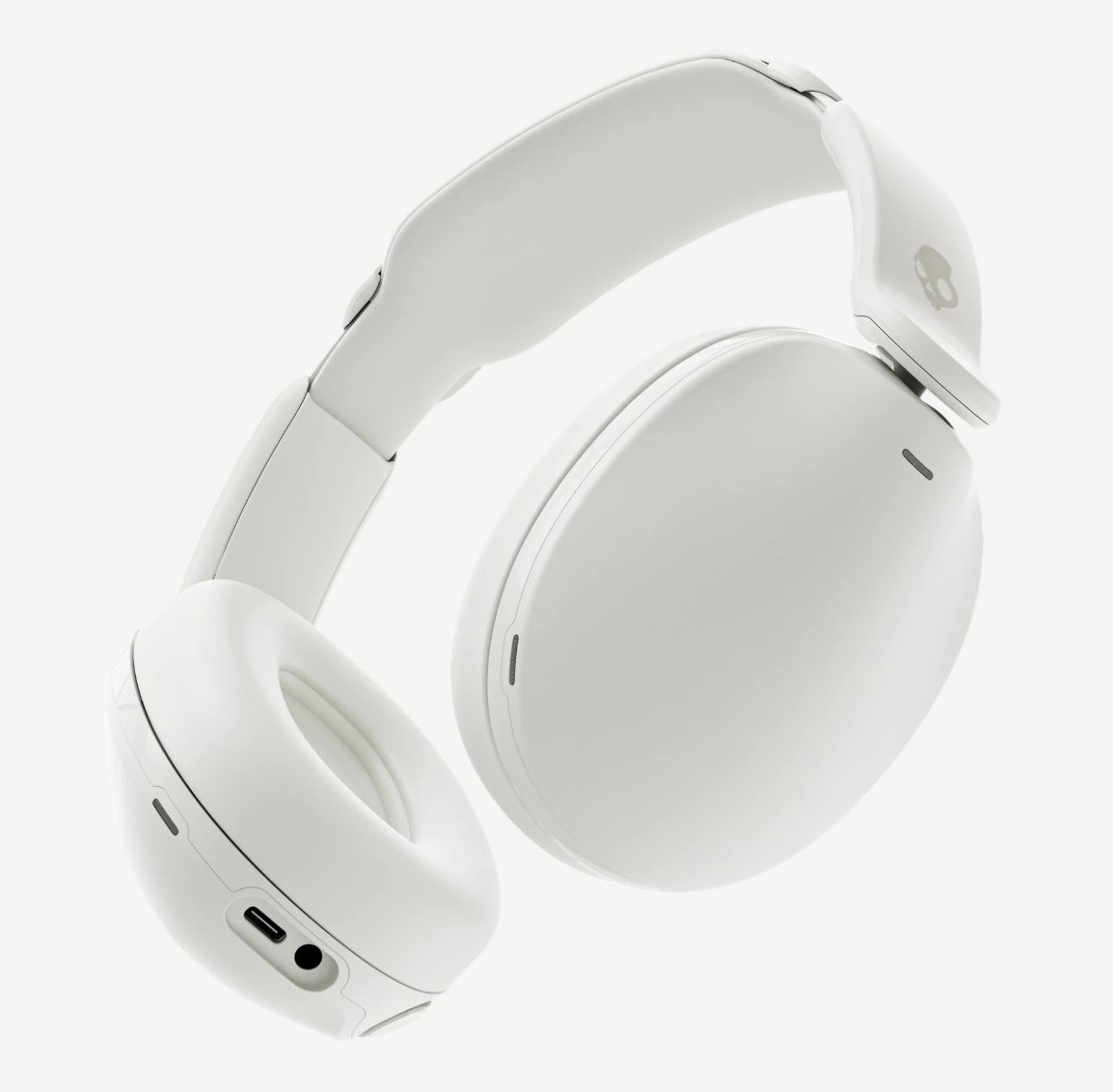 Kõrvaklapid+mikrofon Skullcandy Hesh 360 Bone/helehall Wireless Bluetooth5.3 40mm over-ear, USB-C, 3.5mm AUX-kaabel