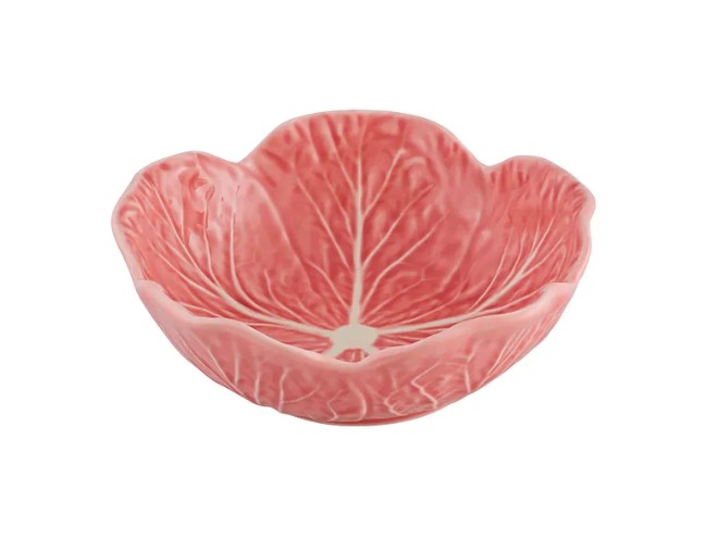 Bordallo Pinheiro Kauss Cabbage Pink, 17,5cm