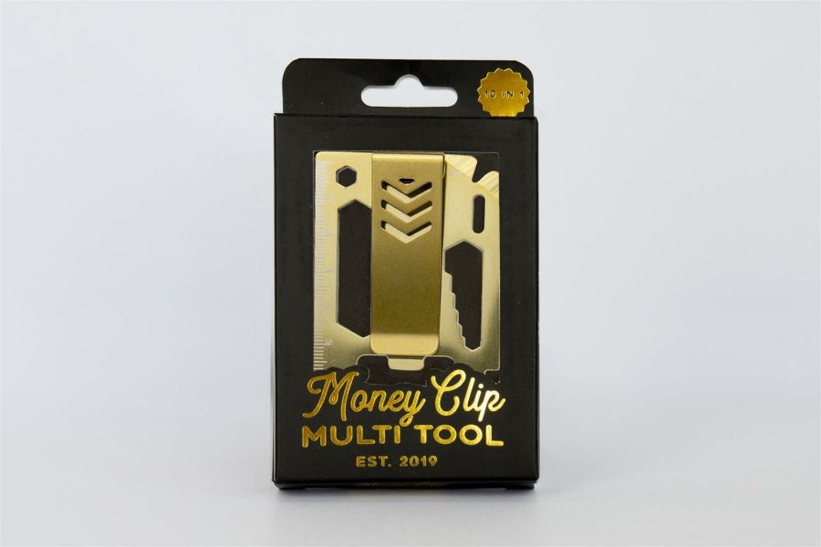 MULTITÖÖRIIST-RAHAKLAMBER MONEY CLIP MULTITOOL, 10-IN-1