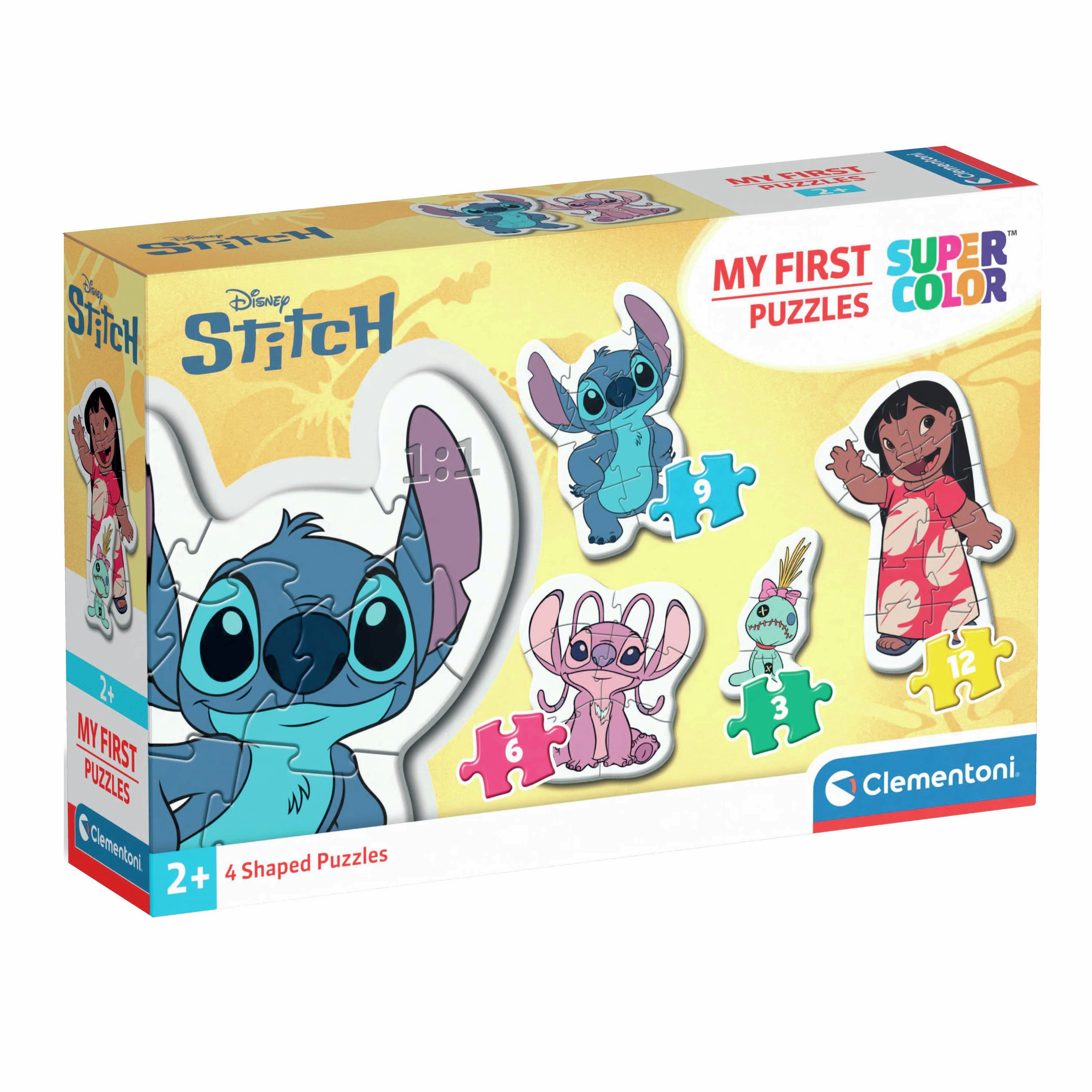Minu esimene puzzle 3/6/9/12 Stitch Clementoni