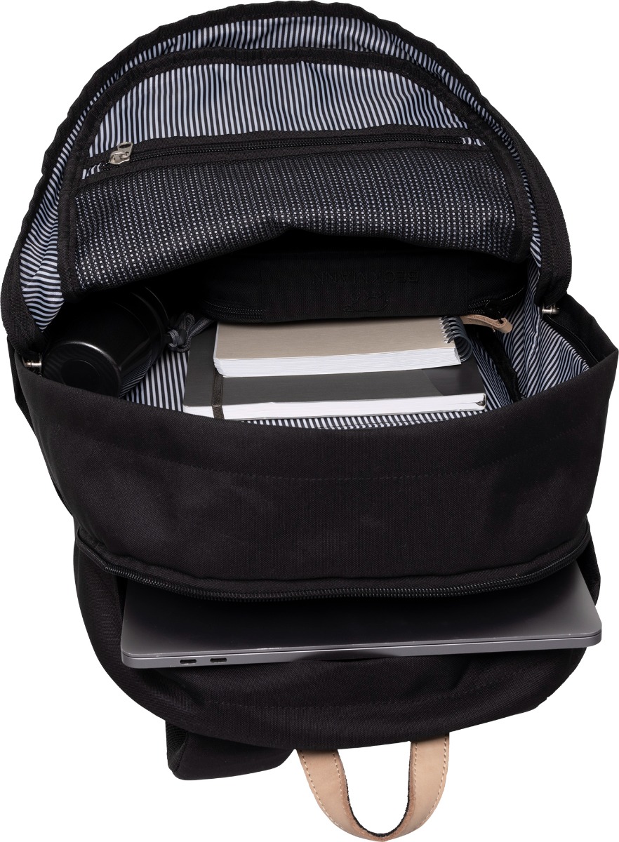 Seljakott Beckmann City Dusty Black, maht 30l