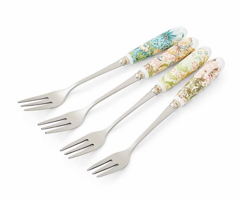 William Morris koogikahvlite komplekt, 4tk