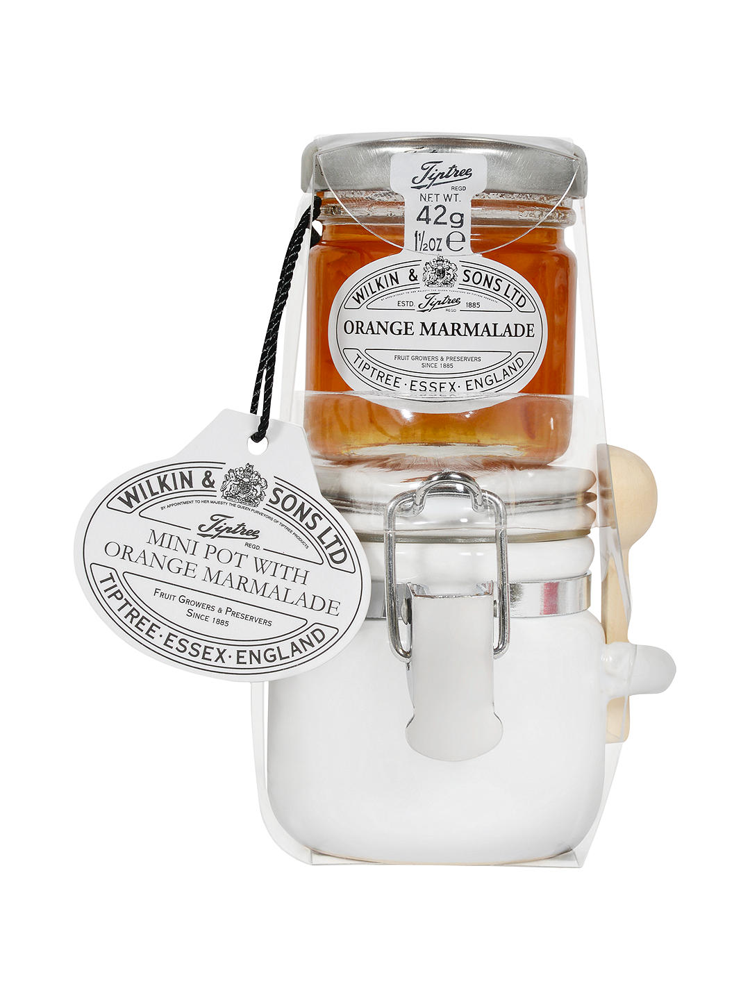 KOMPLEKT APELSINIMARMELAAD TIPTREE, 42G + PURK