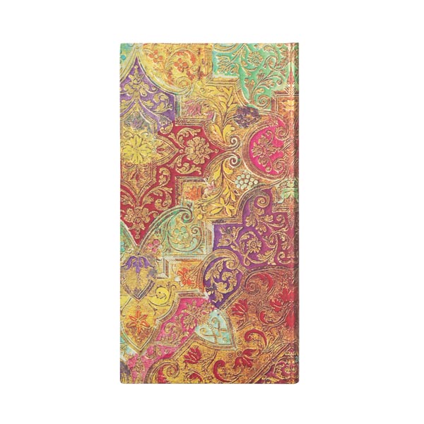 2022 Paperblanks Horizontal Slim Bavarian Wild Flower
