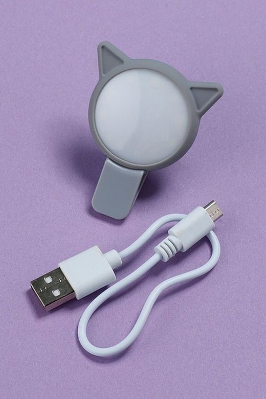 SELFIE-LAMP CLIP-ON CAT NUTISEADMELE