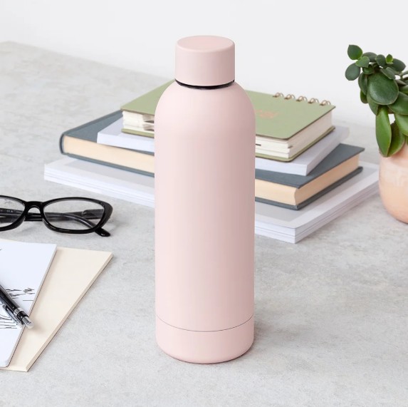 Termospudel Rubber coated, Light Pink, 500ml