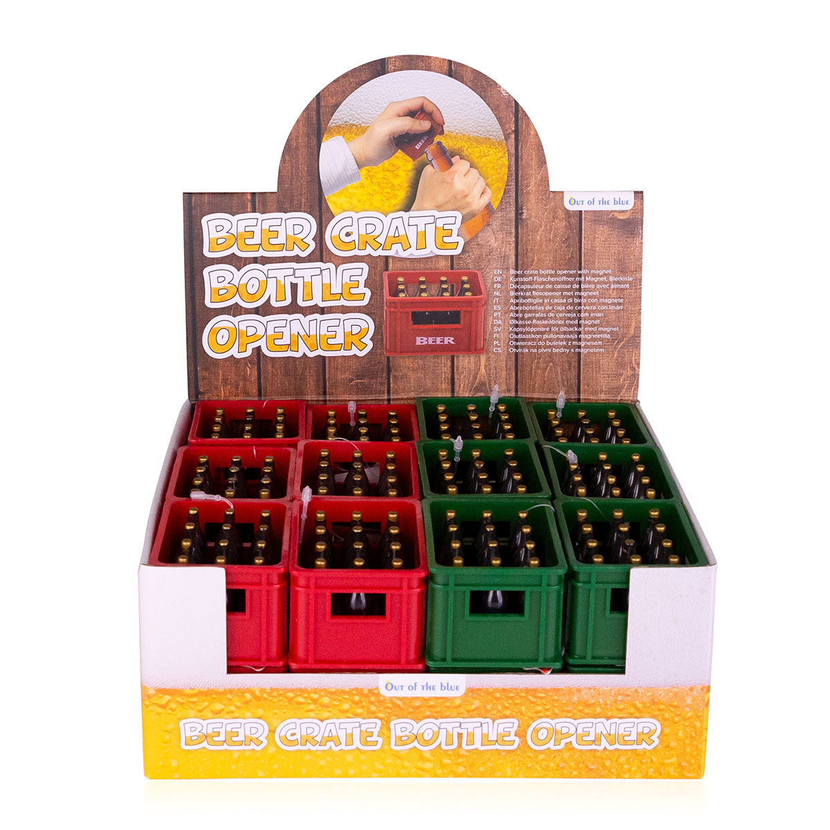 Magnetiga pudeliavaja Beer Crate