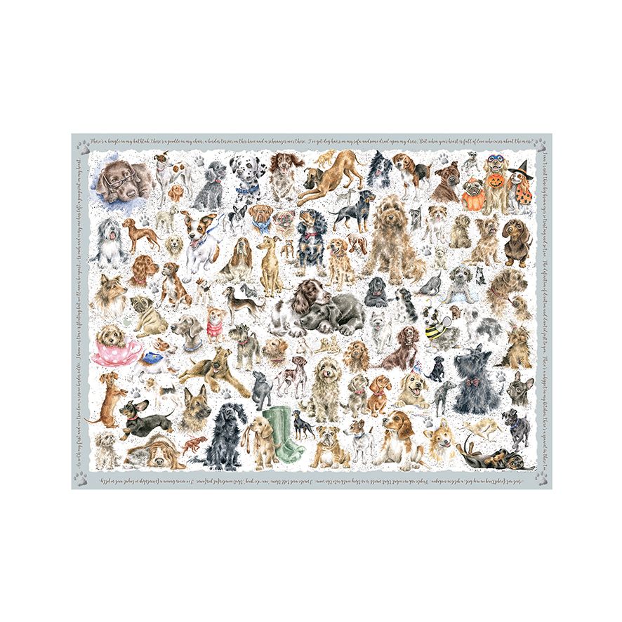 Wrendale pusle A Dog's Life, 1000tk