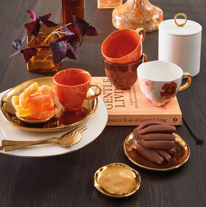 Good Morning tass, burnt orange, 350ml