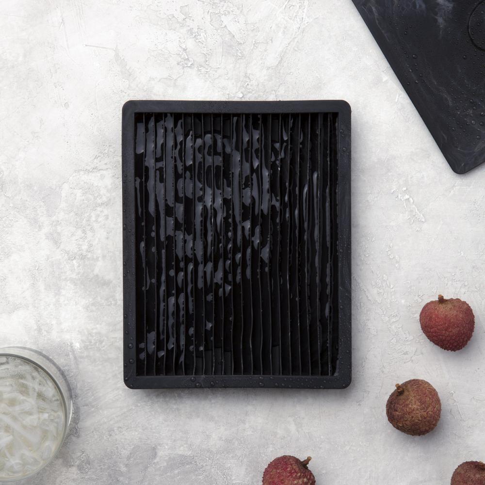 JÄÄKUUBIKUTE VORM CRUSHED ICE, MARBLE BLACK