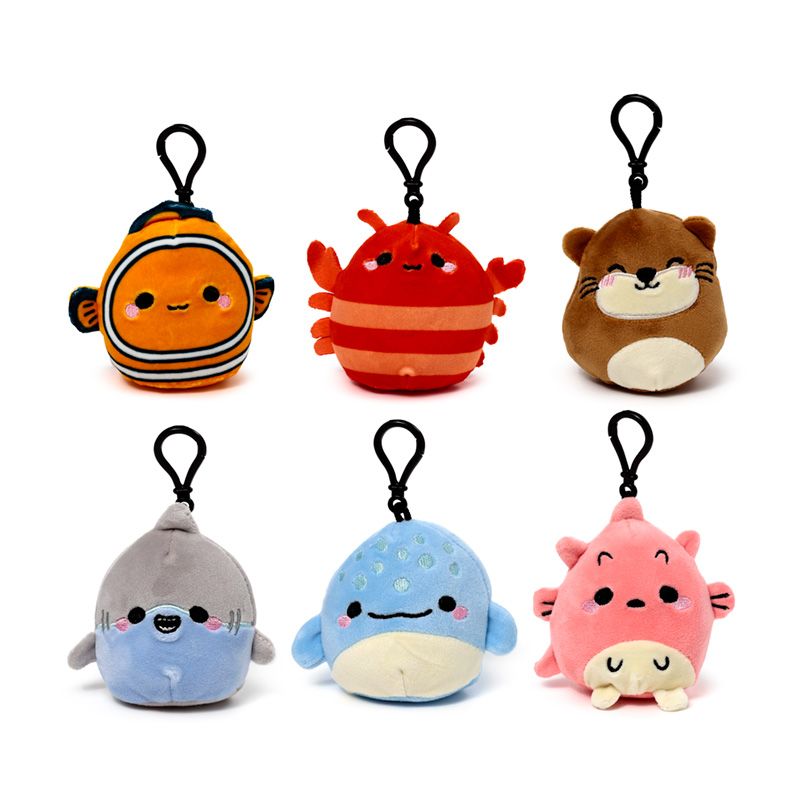 Võtmehoidja Squidglys Adoramals Sealife, assortii